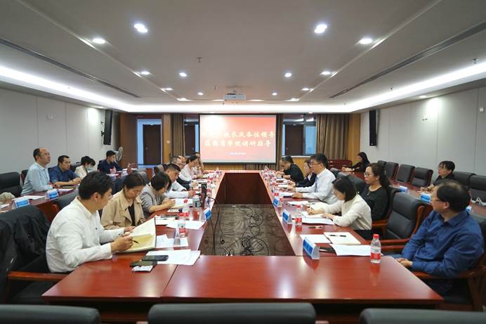 卢春龙副校长一行赴yl6809永利官网进行调研指导